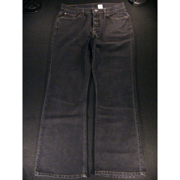 Levis 515 Womens Boot Cut Jeans TAG 12MIS BLACK Lower Rise - Picture 1 of 10